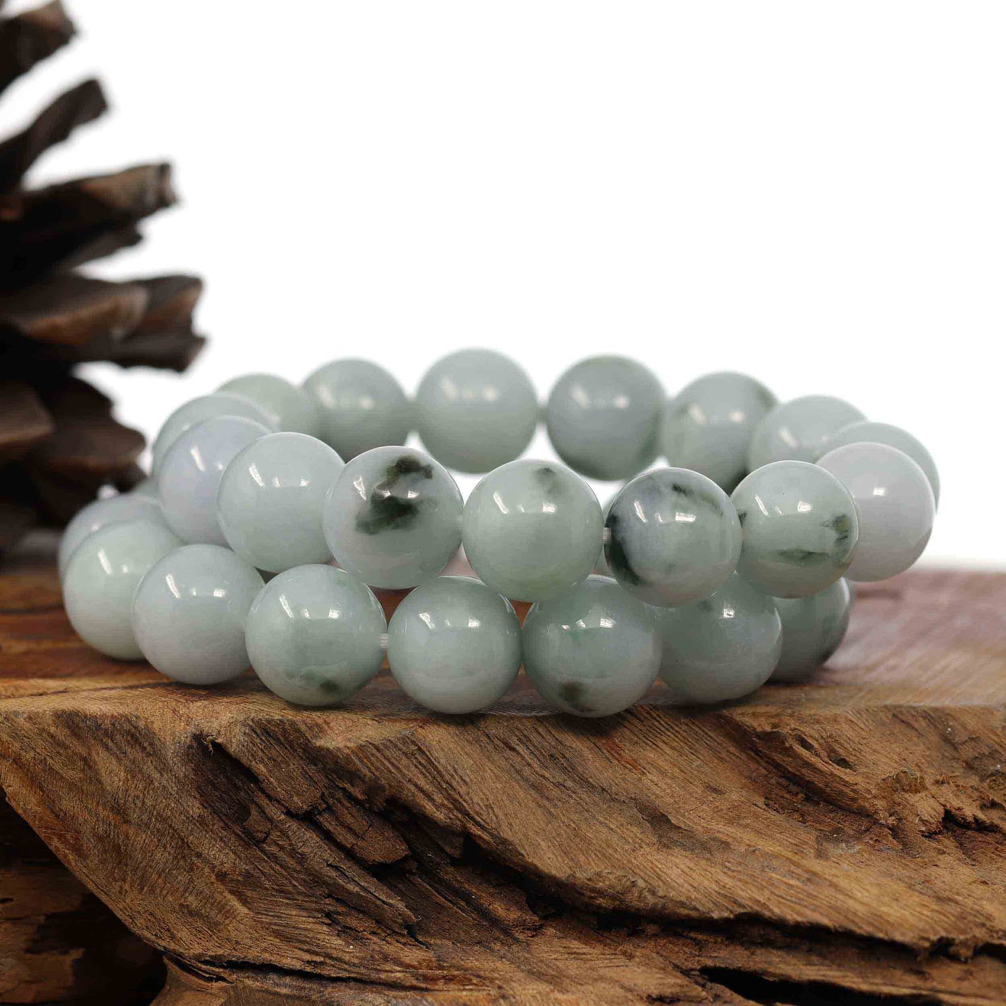 Amazon.com: Natural A Goods Jade Bead Necklace Myanmar Jade Necklace Women