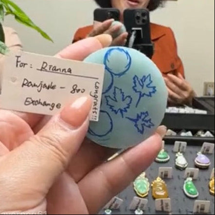 "Live" Natural Blue Green Jadeite Jade Raw (03/22/26)