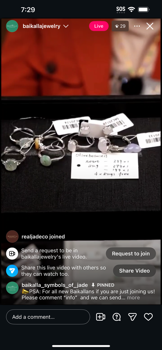 "Live" Lavender Genuine Jadeite Jade Heart (11/25/25)