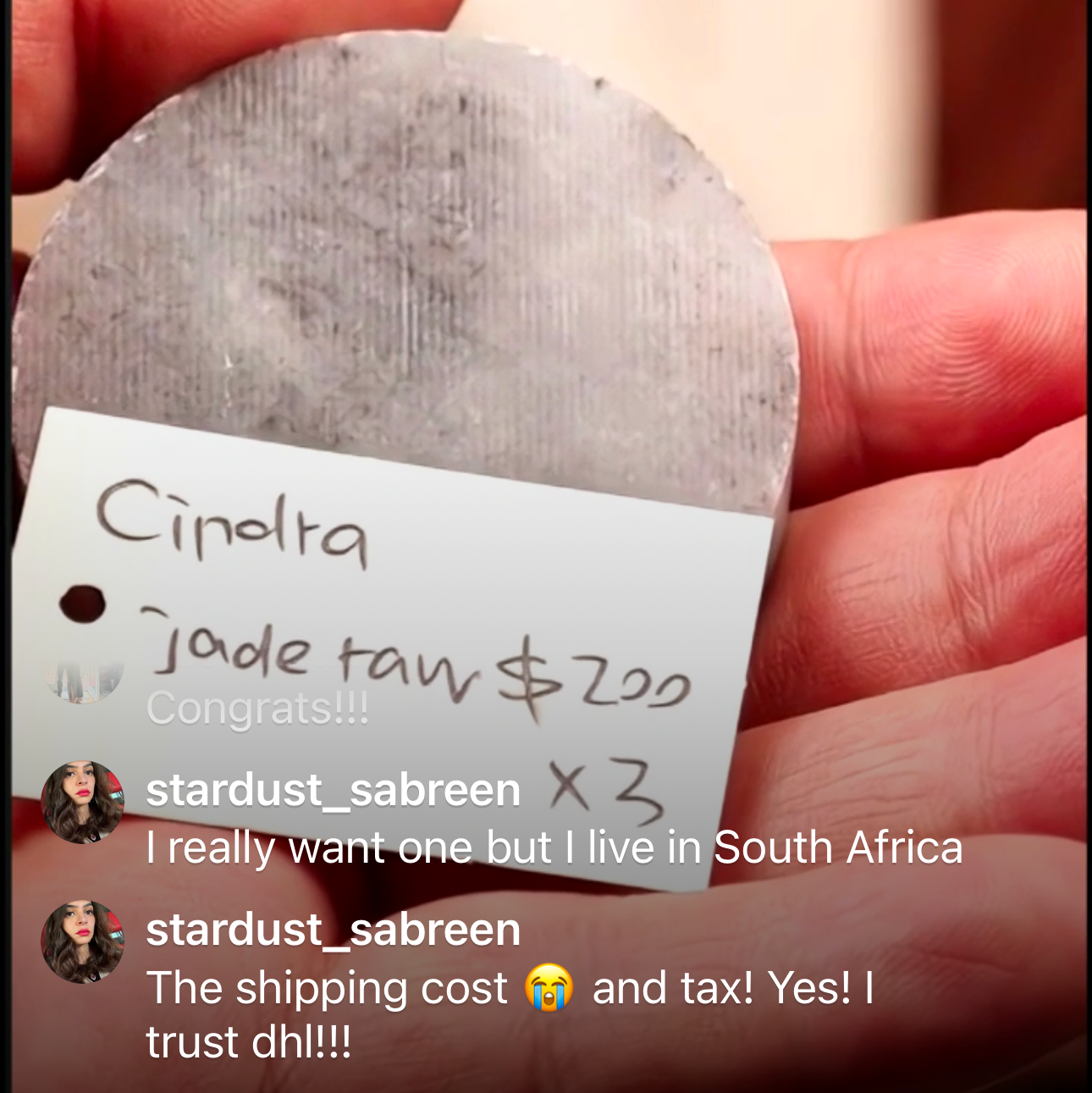 Live "Natural Black Sesame Jadeite Jade Pancake x4 (See DM for design request [Anime x2, Kirby x1) " (Live Pick) (08/18/25)