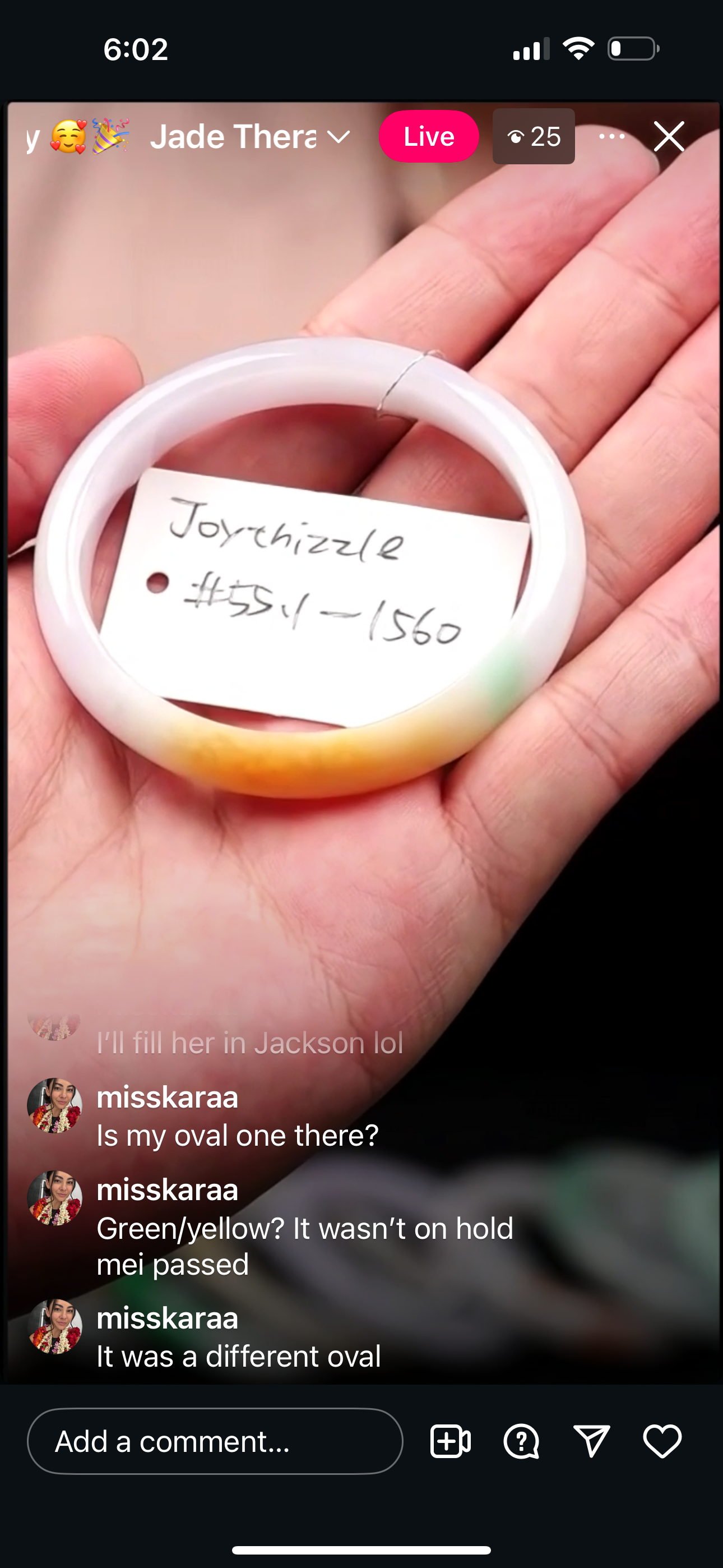 "Live" Natural Smooth Texture Fu Lu Shou Jadeite Jade Bangle Bracelet (10/04/25)