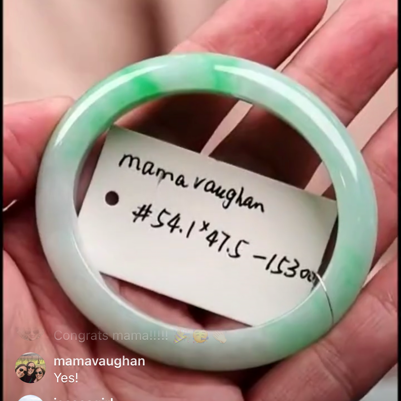 Live BDQ Natural Jadeite Jade Oval Comfort-Fit Bangle (1/19/26)