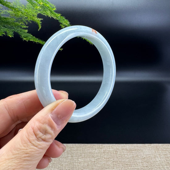 Genuine Burmese Green Jade Jadeite Bangle Bracelet ( 58.8mm )