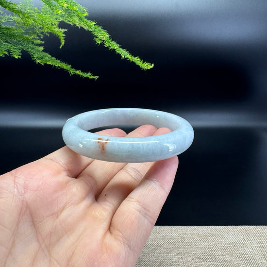 Genuine Burmese Green Jade Jadeite Bangle Bracelet ( 58.8mm )