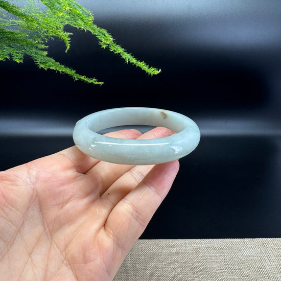 Genuine Burmese Green Jade Jadeite Bangle Bracelet ( 58mm )