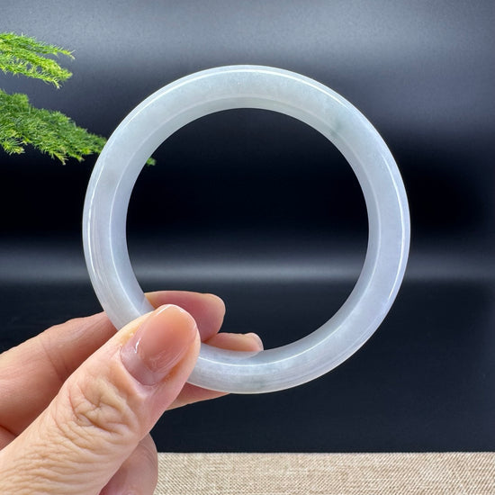 Genuine Burmese Green Jade Jadeite Bangle Bracelet ( 59mm )