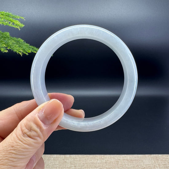 Genuine Burmese Green Jade Jadeite Bangle Bracelet ( 59mm )