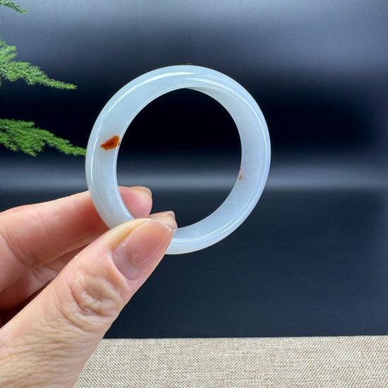 Genuine Burmese Green Jade Jadeite Bangle Bracelet ( 52.7*46.7mm )