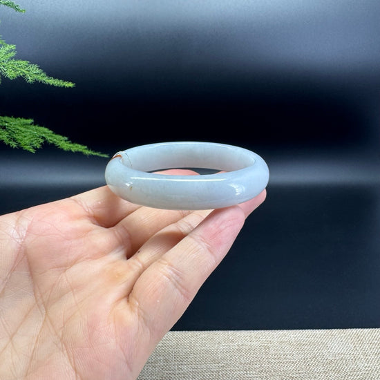 Genuine Burmese Green Jade Jadeite Bangle Bracelet ( 52.7*46.7mm )