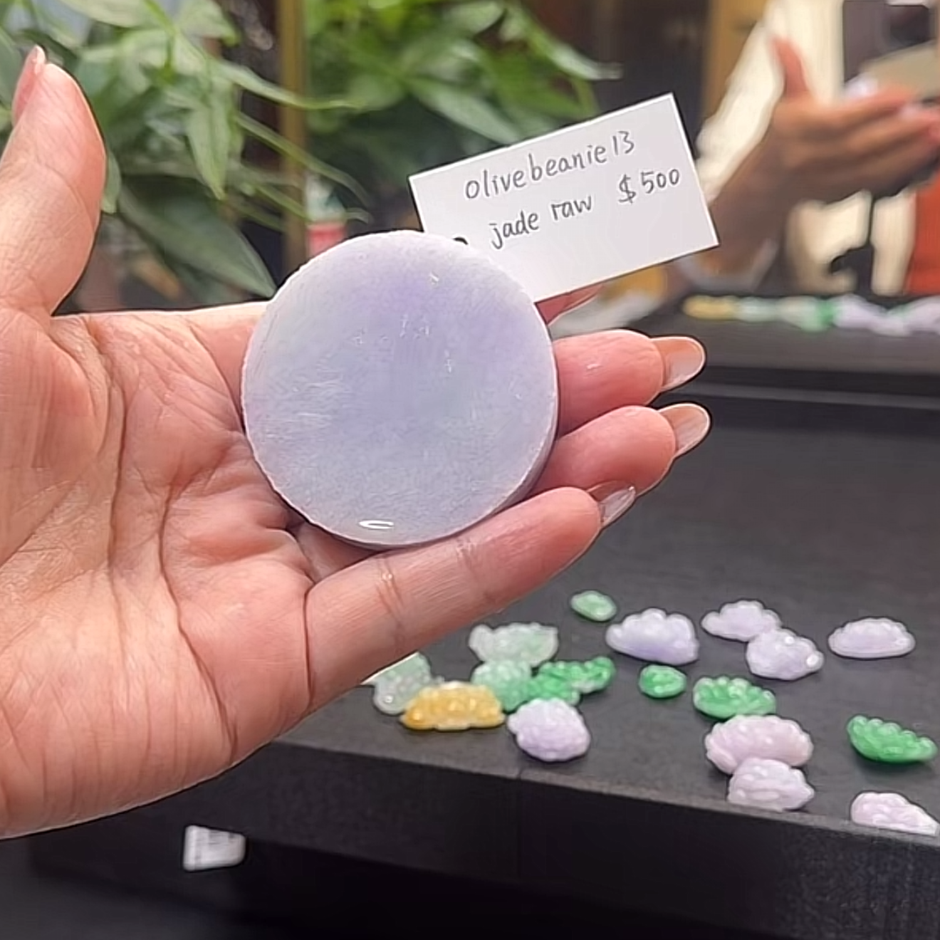 Live "Natural Lavender Jadeite Jade Raw" (Live Pick) (08/23/25)
