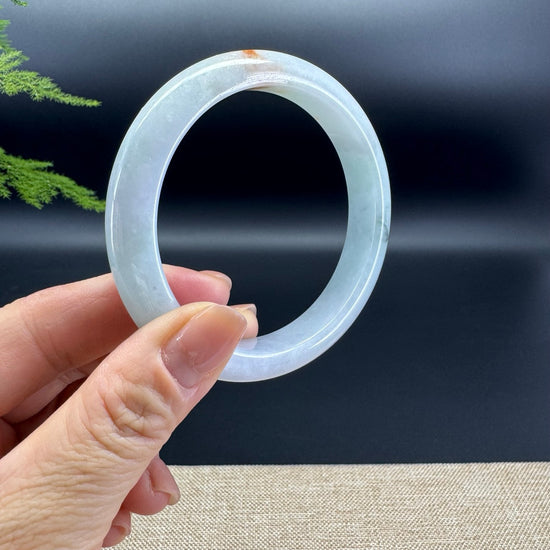 Genuine Burmese Green Jade Jadeite Bangle Bracelet ( 60.6mm )