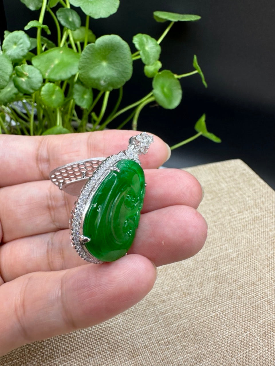 Amazon.com: Authentic Natural Canadian Jade, Nephrite Jade Pendant, Canada  Jade Ring, Mens Jade Necklace, Jade Necklace for Mens, Father's Day Gift. :  Handmade Products