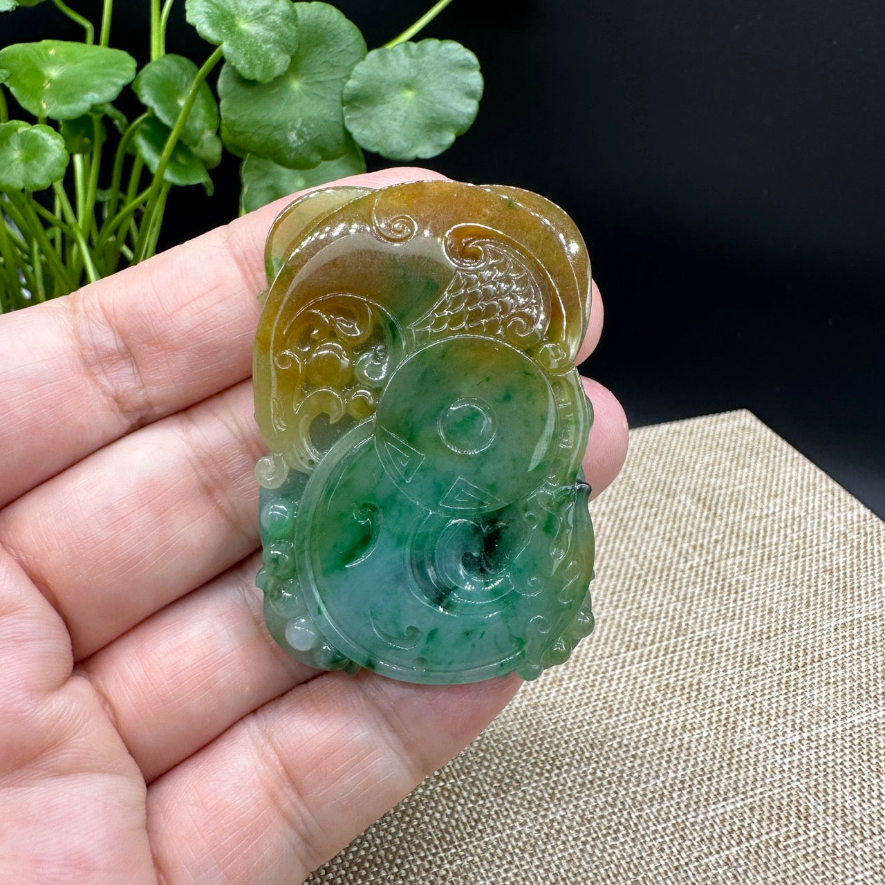 Natural Jade Dragon Brand Zodiac Dragon Pendant Ice Jade Necklace for Men  and Wo | eBay