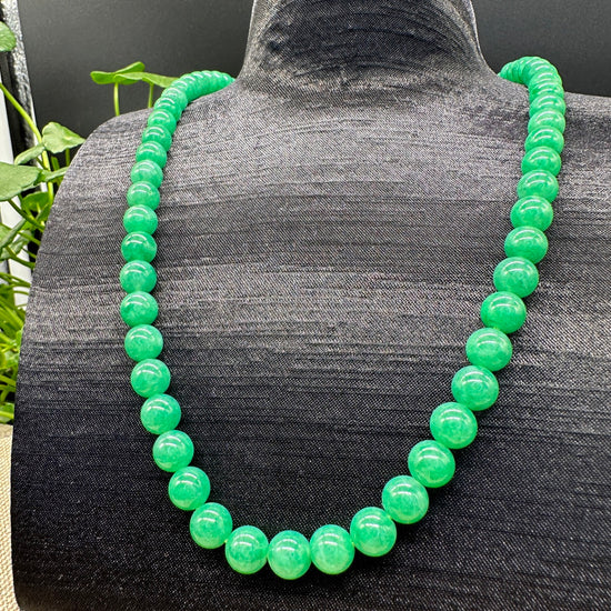 VeroniQ Trends-Multistrand Necklace in Green Quartz-Jade Beads-Kundan  Necklace-Party Necklace-Indian Jewelry-AJ - VeroniQ Trends