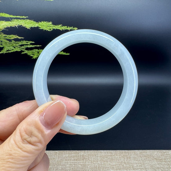 Genuine Burmese Green Jade Jadeite Bangle Bracelet ( 54mm )