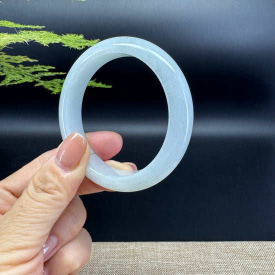 Genuine Burmese Green Jade Jadeite Bangle Bracelet ( 54mm )