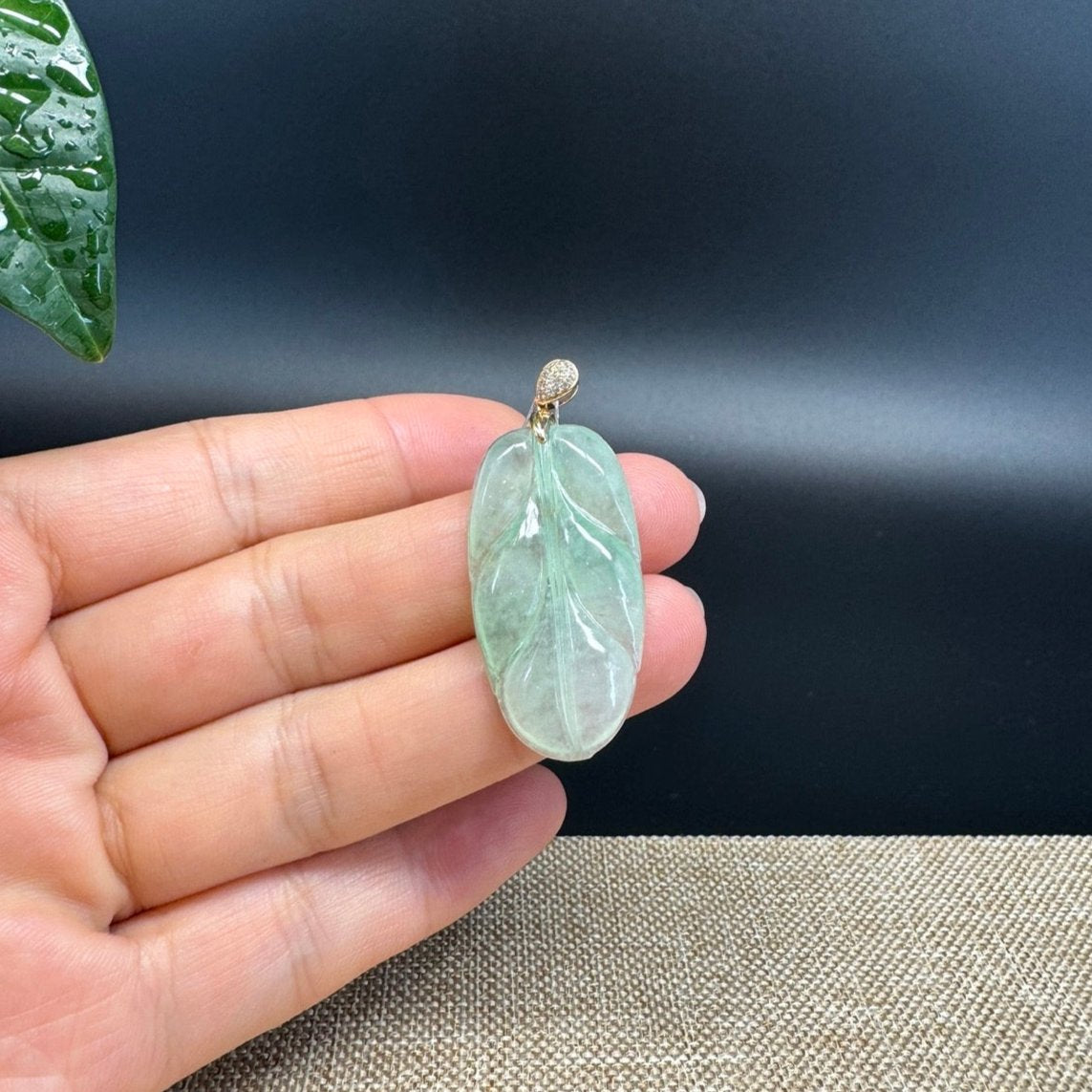 Jade Jewelry Jade Leaf Pendant Meaning Lavender Jadeite Jade Shou