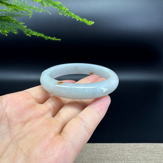 Genuine Burmese Green Jade Jadeite Bangle Bracelet ( 56mm )