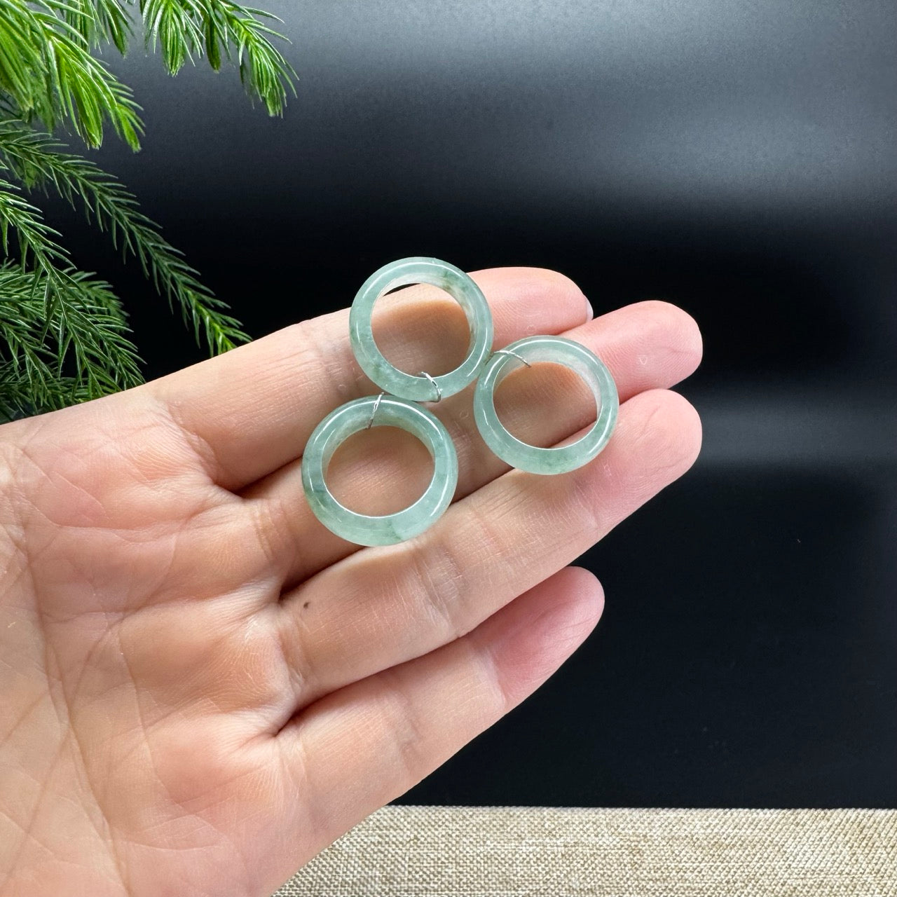 RealJade® Burmese Blue Green Traditional Jadeite Jade Ring