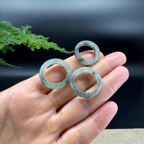 RealJade® Burmese Green Wuji Traditional Jadeite Jade Ring