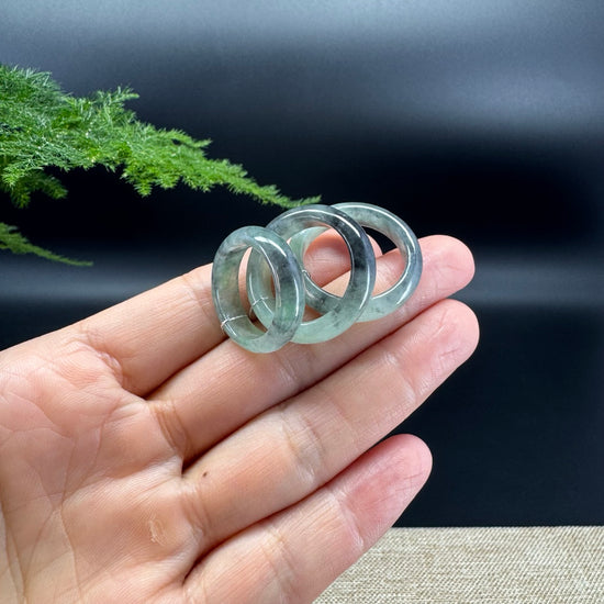 RealJade® Burmese Green Wuji Traditional Jadeite Jade Ring