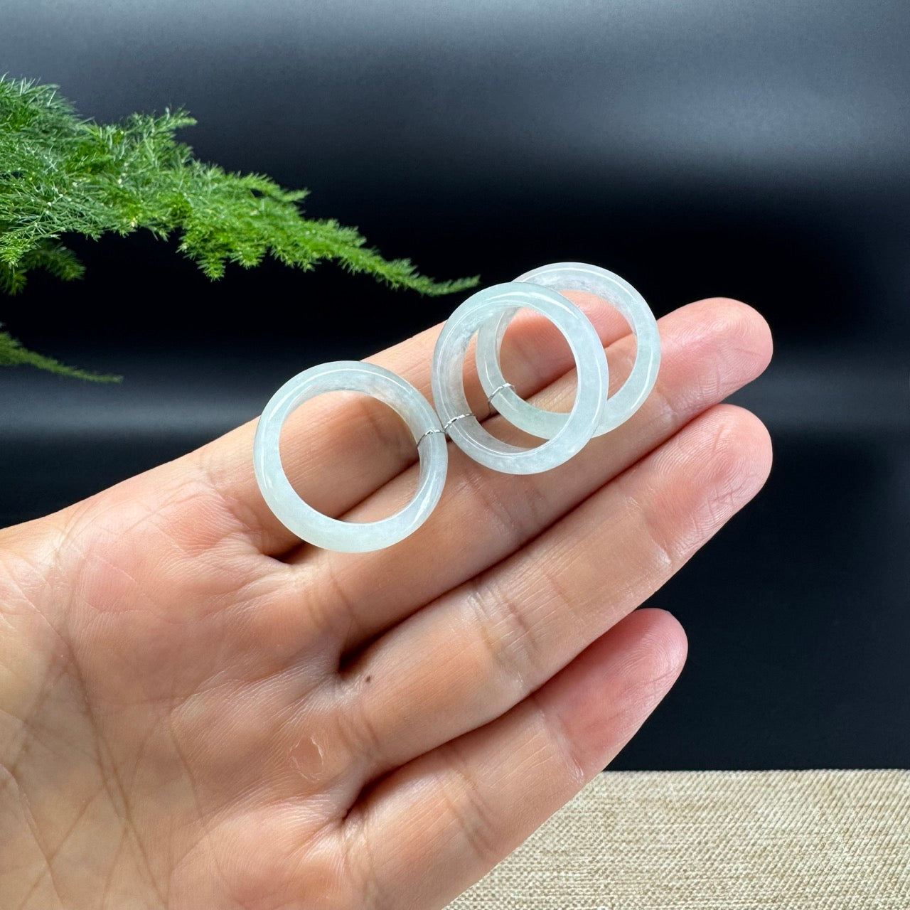 RealJade® Burmese Icy Traditional Jadeite Jade Ring