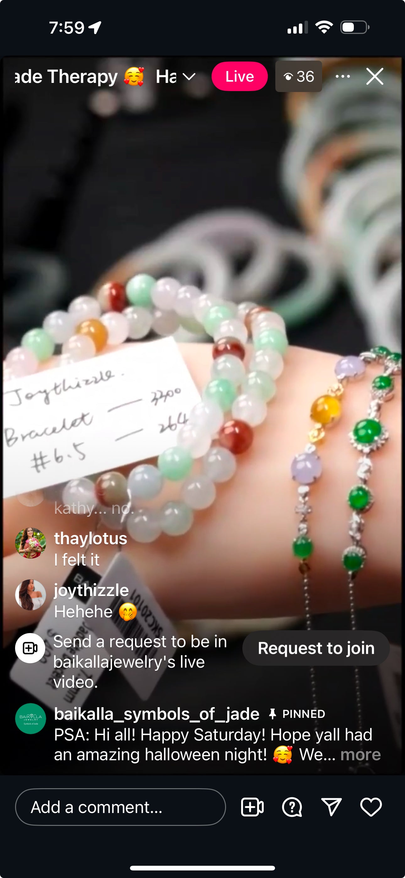"Live" 18kw Gold Natural Icy Multi Color Jadeite Jade Link Bracelet with Natural Diamonds