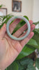 RealJade® Co. "Classic Bangle" Genuine Burmese Green Jadeite Jade Bangle Bracelet (56.56 mm) #T204
