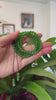 RealJade® Co. High Genuine Green Nephrite Green Jade Round Beads Rosary ( 4mm ) 2 in 1