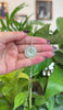 RealJade® Co. RealJade® Co. "Good Luck Button" Necklace Ice Green Jadeite Jade Lucky Ping An Kou Pendant
