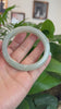 RealJade® Co. "Classic Bangle" Genuine Burmese Jadeite Jade Bangle Bracelet (62.28mm) #T196