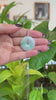 RealJade® Co. RealJade® Co. "Good Luck Button" Necklace White Green Jadeite Jade Lucky Ping An Kou Pendant
