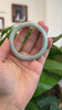 RealJade® Co. "Classic Bangle" Genuine Burmese Green Jadeite Jade Bangle Bracelet (57.04 mm) #T200