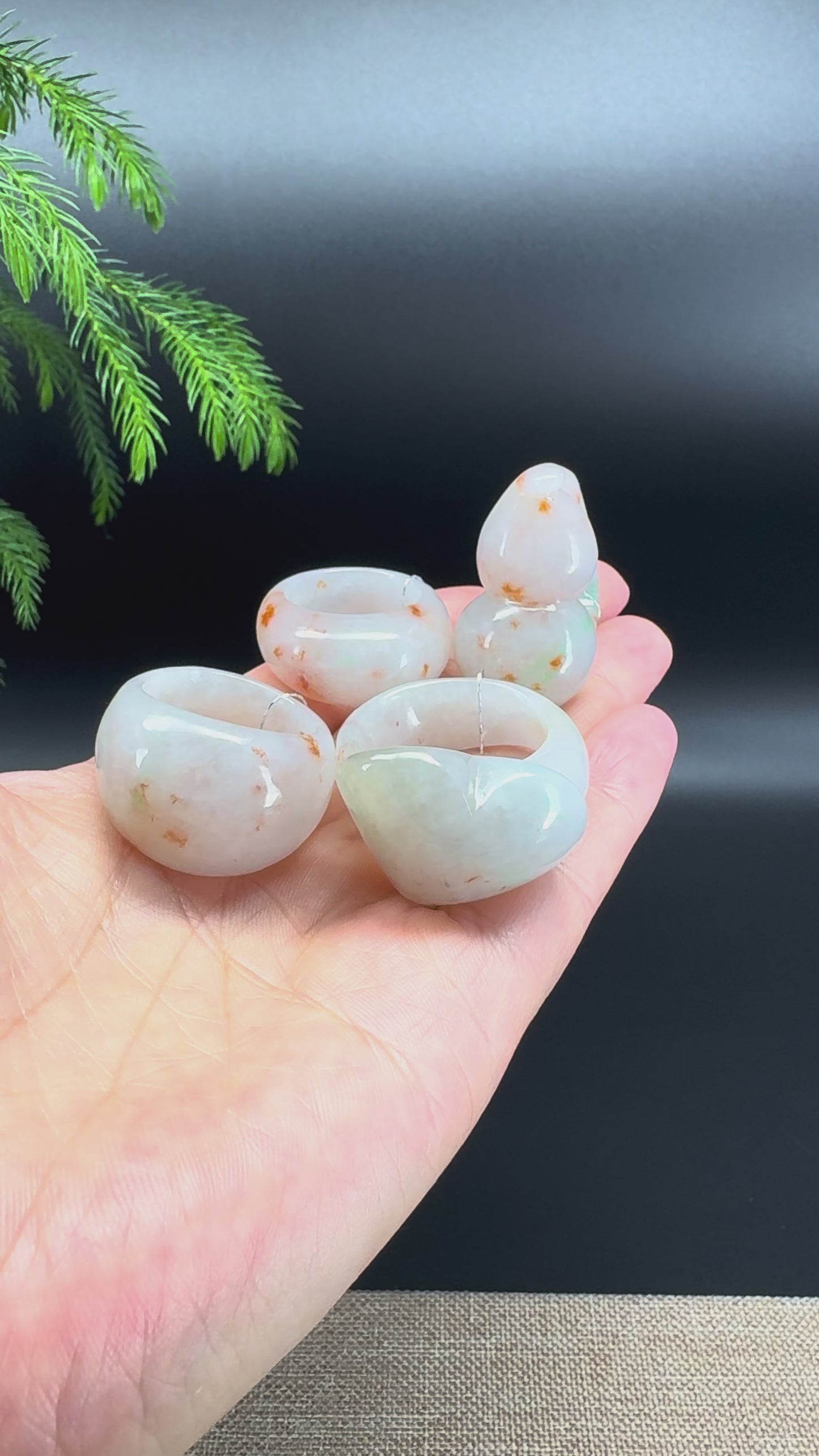 RealJade® Burmese Sajin "Super Chubby" Jadeite Jade Ring