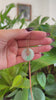 RealJade® Co. 18k Rose Gold Genuine Jadeite Constellation (Virgo) Necklace Pendant