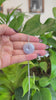 RealJade® Co. RealJade® Co. "Good Luck Button" Necklace Green Lavender Jadeite Jade Lucky Ping An Kou Pendant