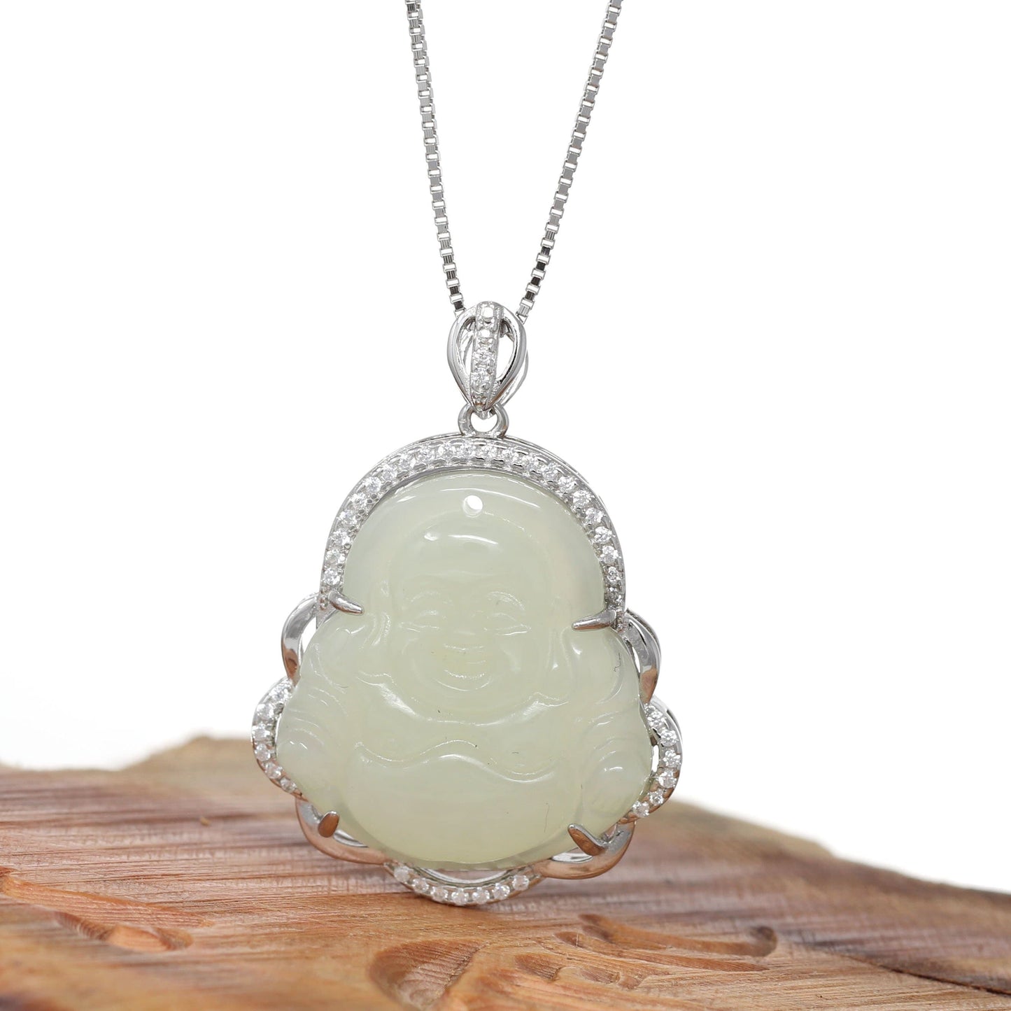Jade Buddhas Necklaces | Authentic, Real Jade Jewelry | Baikalla Jewelry