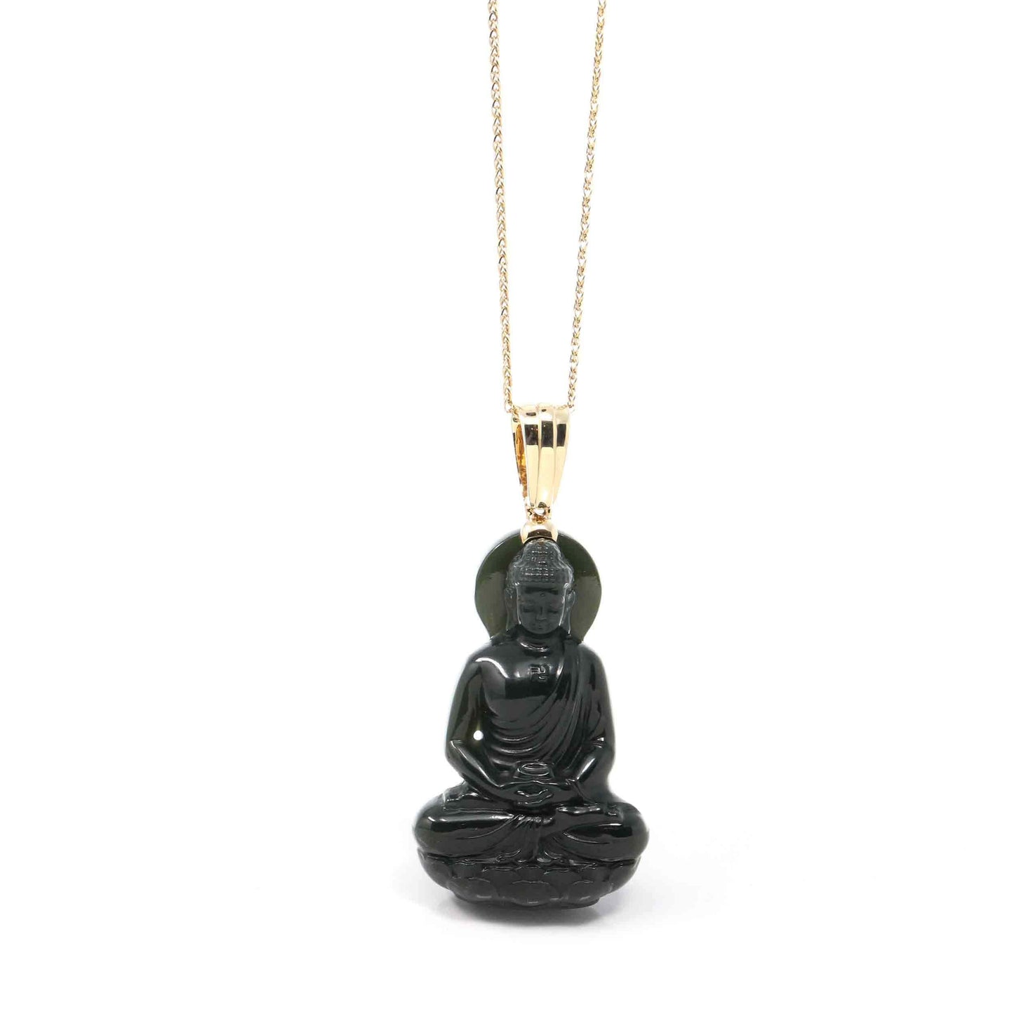 Serene Blessings of Guruji Pendant Black Necklace – Deara Fashion  Accessories