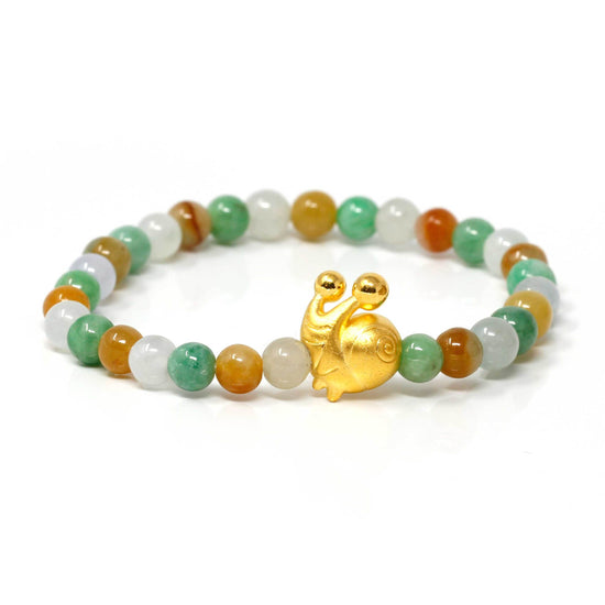 Real Green Jade Beads Bracelet Bangle | Real Jade Jewelry | RealJade –  RealJade® Co.