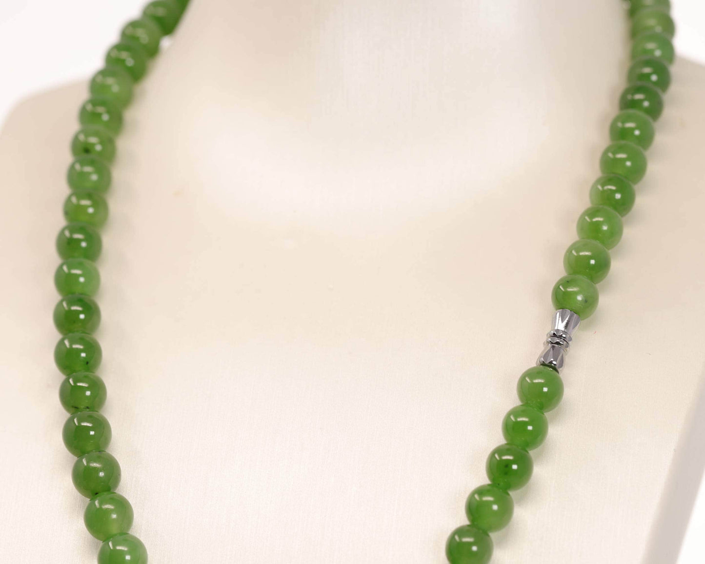 Nephrite Jade Faceted Rondelle Beads, 5.5 mm to 7 mm, Jade Jewelry Han –  National Facets