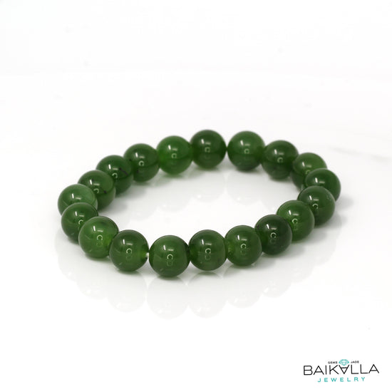 Green Jade Gemstone Wrap Bracelet – Kumi Oils